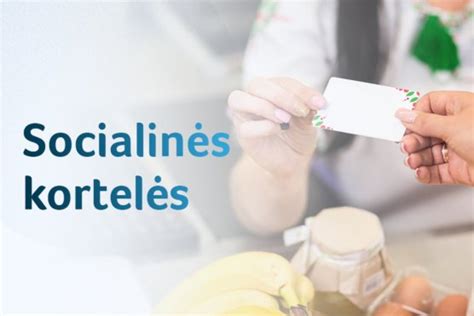 Socialinė kortelė Panevėžyje