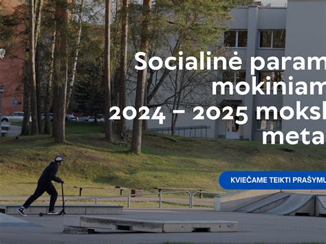 Socialinė parama 2024 metais