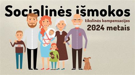 Socialinės išmokos 2023 metais