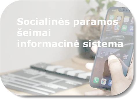 Socialinės paramos sistemos schema