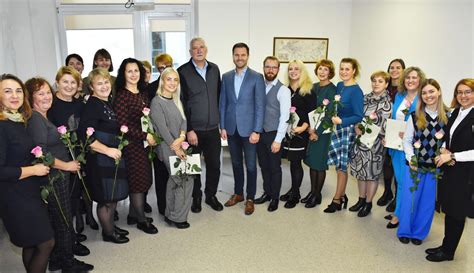 Socialinės paramos skyriaus darbuotojai