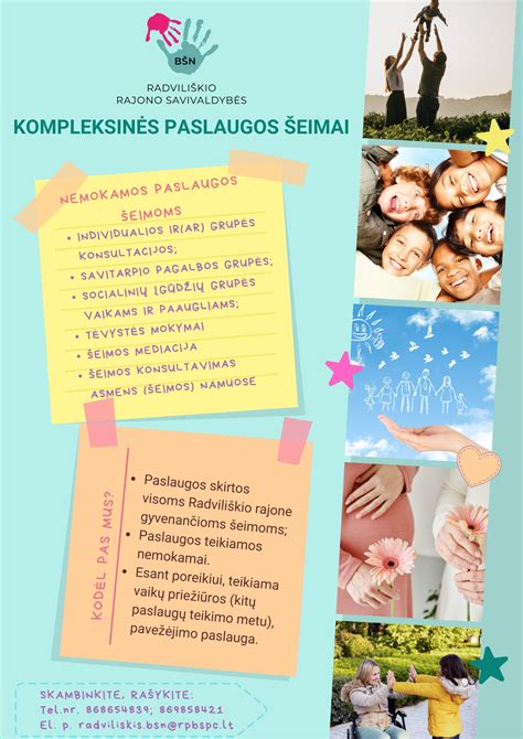 Socialinės paslaugos šeimai