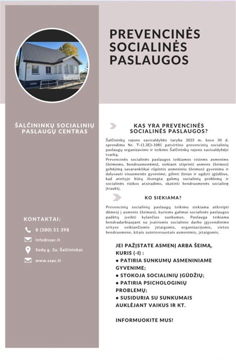 Socialinės paslaugos Kėdainiuose