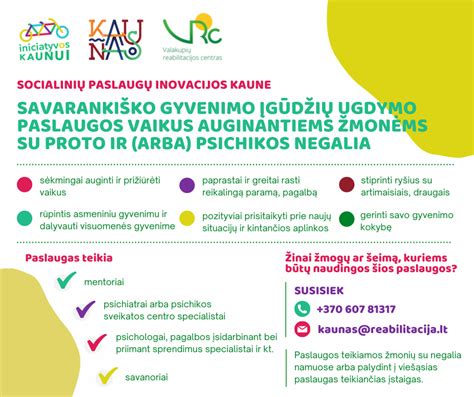 Socialinės paslaugos Kaune