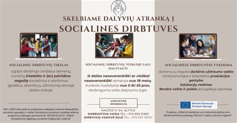 Socialines dirbtuves