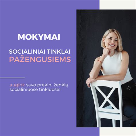 Socialinių medijų mokymai