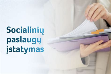 Socialinių paslaugų įstatymas