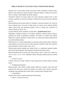 Socialinių tinklų priklausomybės modelis