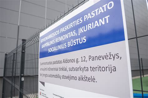 Socialiniai būstai Panevėžyje