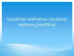 Socialiniai vaidmenys