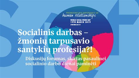 Socialinio darbo svarba