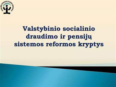 Socialinio draudimo sistemos schema