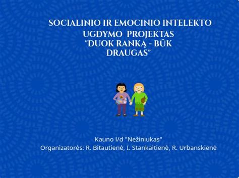 Socialinio ir emocinio ugdymo kompetencijos