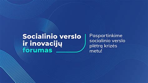 Socialinio verslo įmonė