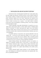 Socializacijos procesas