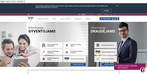 Sodros interneto svetainė