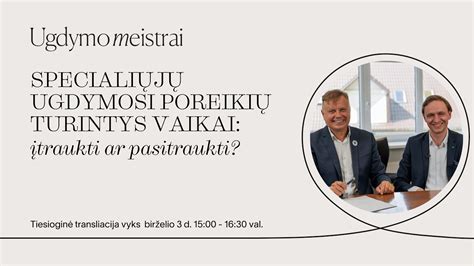 Specialiųjų ugdymosi poreikių turintys vaikai