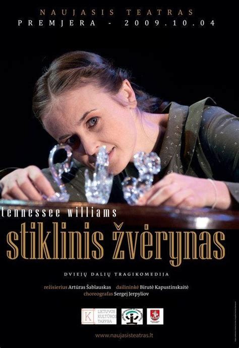 Spektaklio Stiklinis žvėrynas akimirka