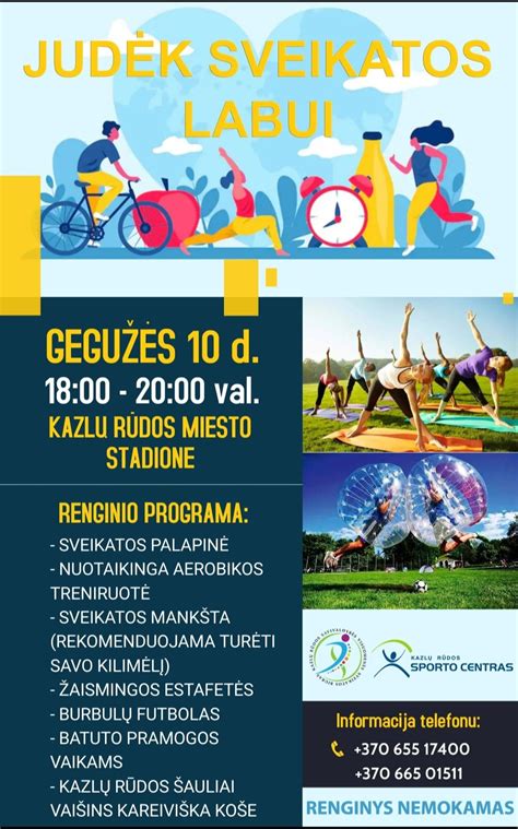 Sporto šventė Kazlų Rūdoje