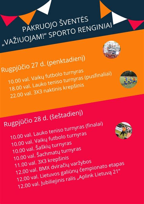Sporto šventės infografikas