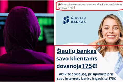 Sukčiavimo pavyzdys socialiniuose tinkluose