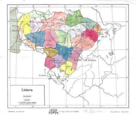 Tarpukario Lietuvos etninė žemėlapis