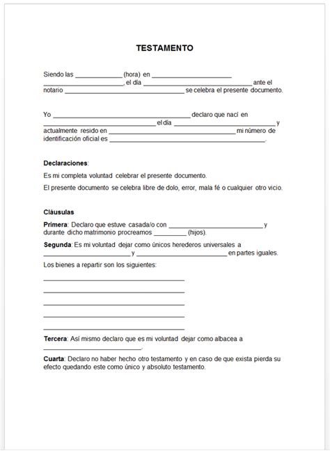 Testamento sudarymas