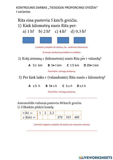 Tiesiogiai proporcingi dydžiai