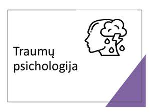 Traumu psichologija