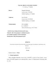 Turto padalijimo schema