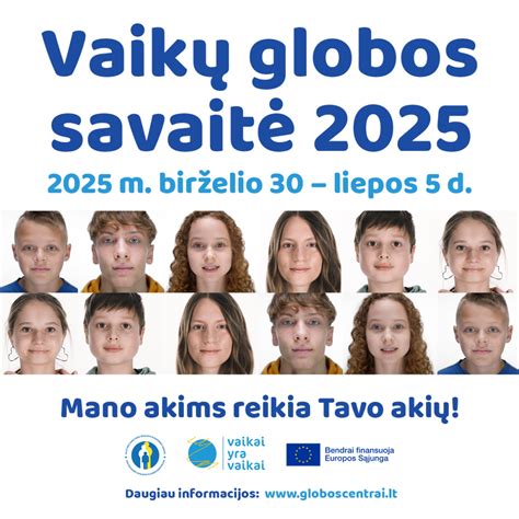 Vaikų globos savaitė