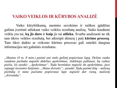 Vaikų piešinių analizė