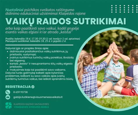 Vaikų raidos sutrikimai ir ankstyvoji reabilitacija