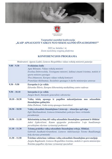 Vaikų seksualinio išnaudojimo prevencija