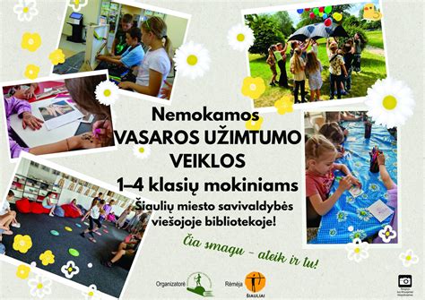 Vaikų užimtumo veiklos