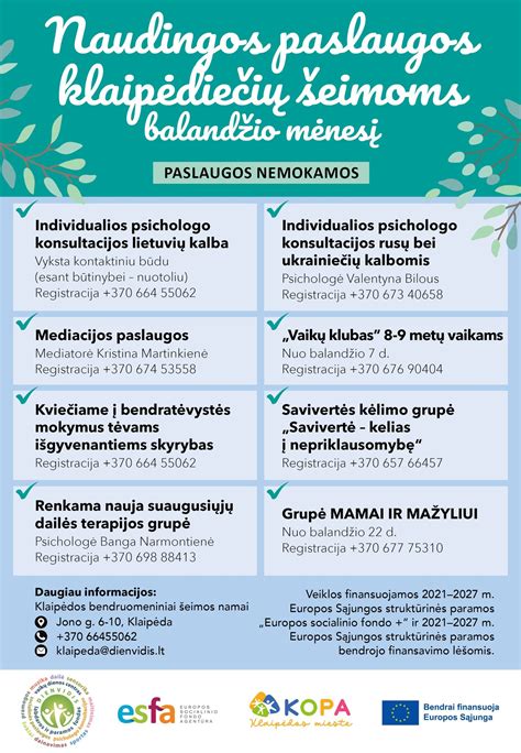 Vaikų ugdymo konsultacijos