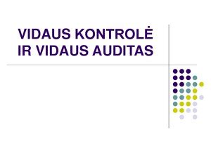 Vidaus auditas