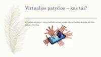 Virtualios patyčios