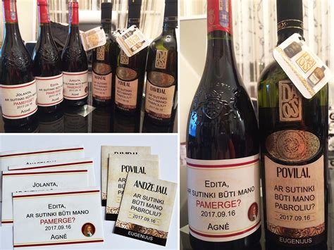 Vyno etikečių pavyzdžiai