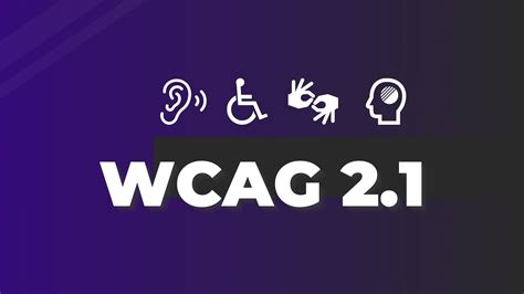 WCAG 2.1