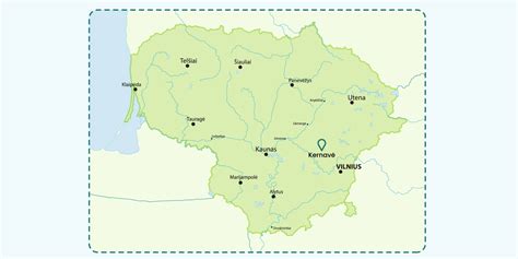 Zarasų rajonas Lietuvos žemėlapyje